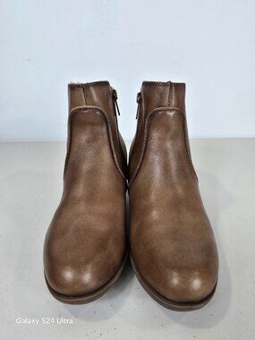 Pikolinos Rotterdam 902 water resistant ankle brown leather booties size 9